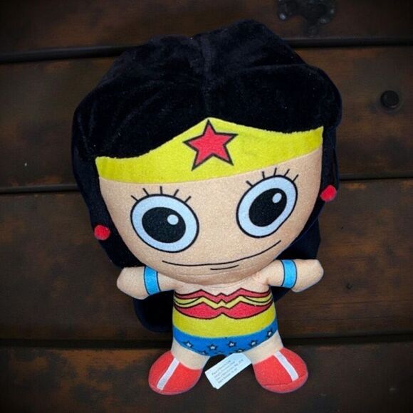 2016 Wonder Women Chibi Justice League Plush Stuffed Toy DC Comics WB  7” - Picture 1 of 6